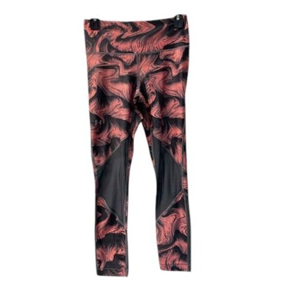 Under Armour Heatgear Compression Leggings Womens Size Medium Multi High Waist - Picture 1 of 6